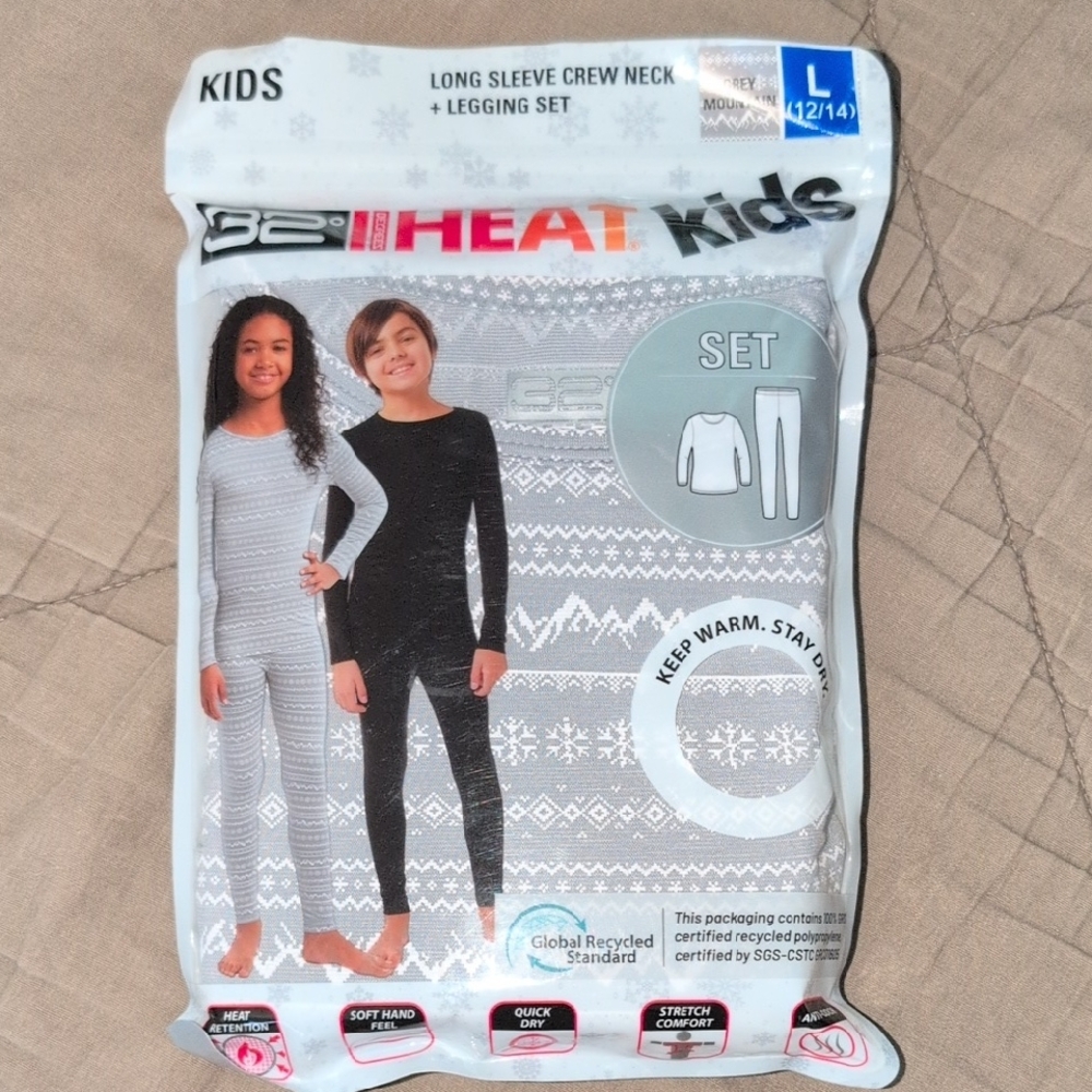 32 Degrees Kids Long Sleeve & Legging Set